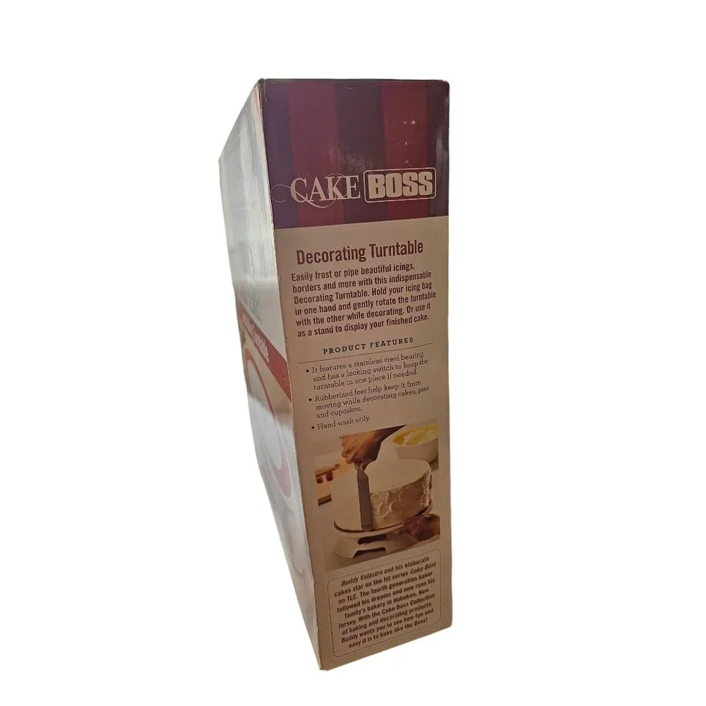 Cake Boss Decorating Turntable New In Box